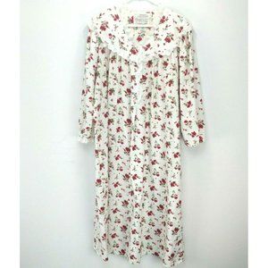 Authentic Country Cottons Victorias Secret Cottagecore Long Nightgown  Size-M /L